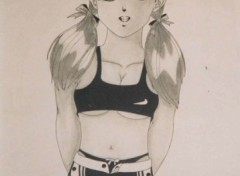 Fonds d'cran Art - Crayon Manga Sport