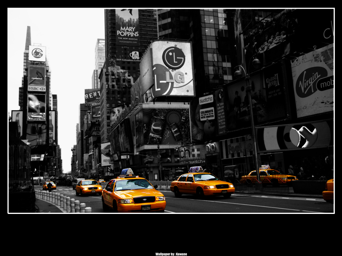 Wallpapers Trips : North America United-States NYC Taxi