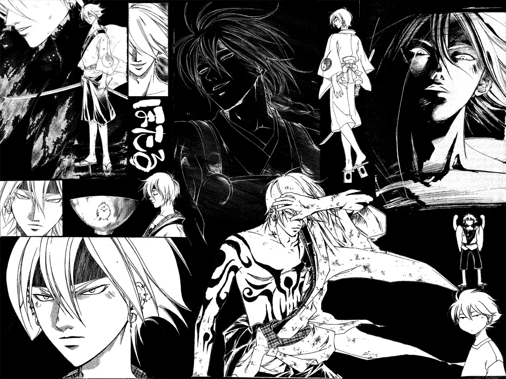 Wallpapers Manga Samurai Deeper Kyo luciole