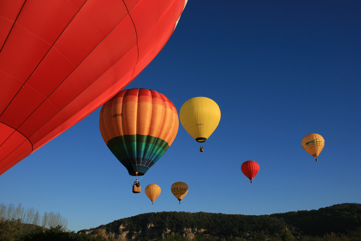 Wallpapers Planes Balloons - Airships Montgolfires en Prigord