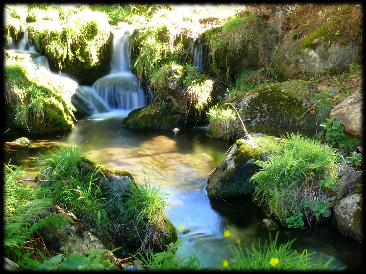 Fonds d'cran Nature Fleuves - Rivires - Torrents Petit Ruisseau Arigeois