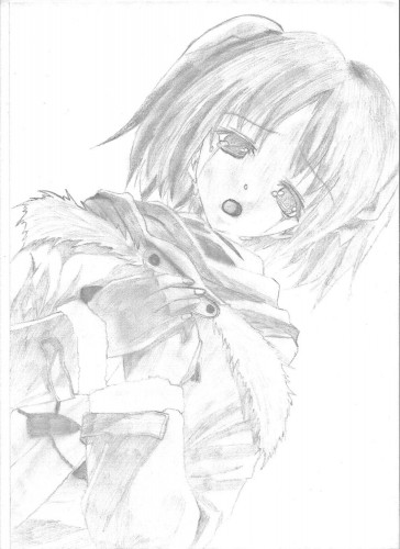 Wallpapers Art - Pencil Manga - Miscellaneous Larme