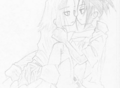 Wallpapers Art - Pencil Yoh & Anna