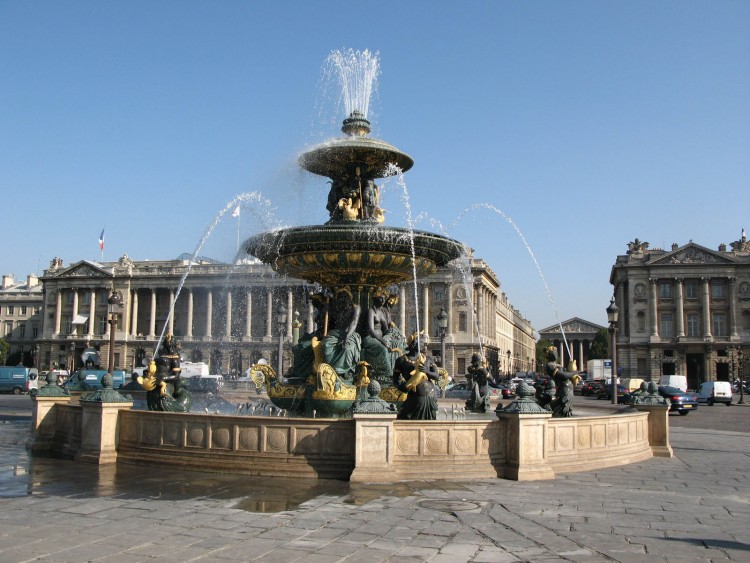 Fonds d'cran Constructions et architecture Fontaines - Jets d'eau Place de la Concorde