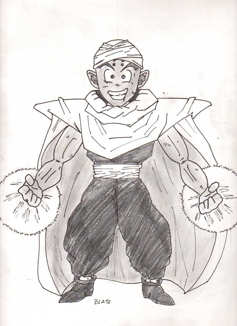 Fonds d'cran Art - Crayon Manga - Dragon Ball Z krillin