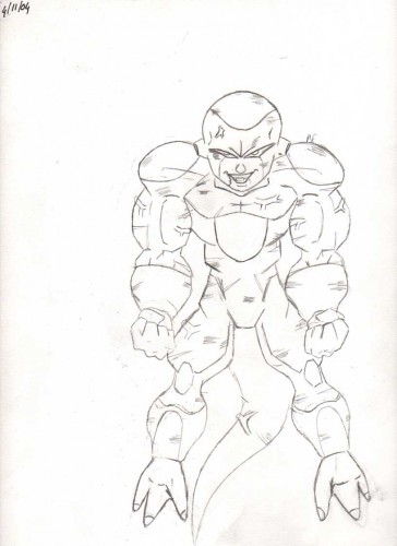 Fonds d'cran Art - Crayon Manga - Dragon Ball Z freezer