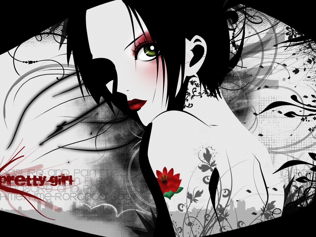 Wallpapers Manga Nana pretty girl