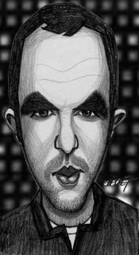 Wallpapers Art - Pencil Caricatures Nikos Aliagas