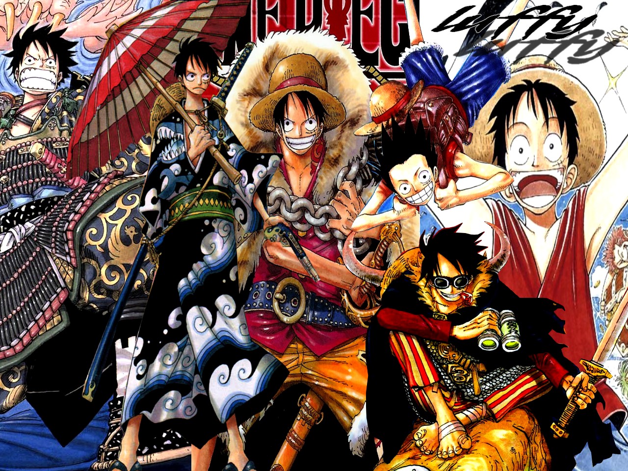 Fonds d'cran Manga One Piece luffy