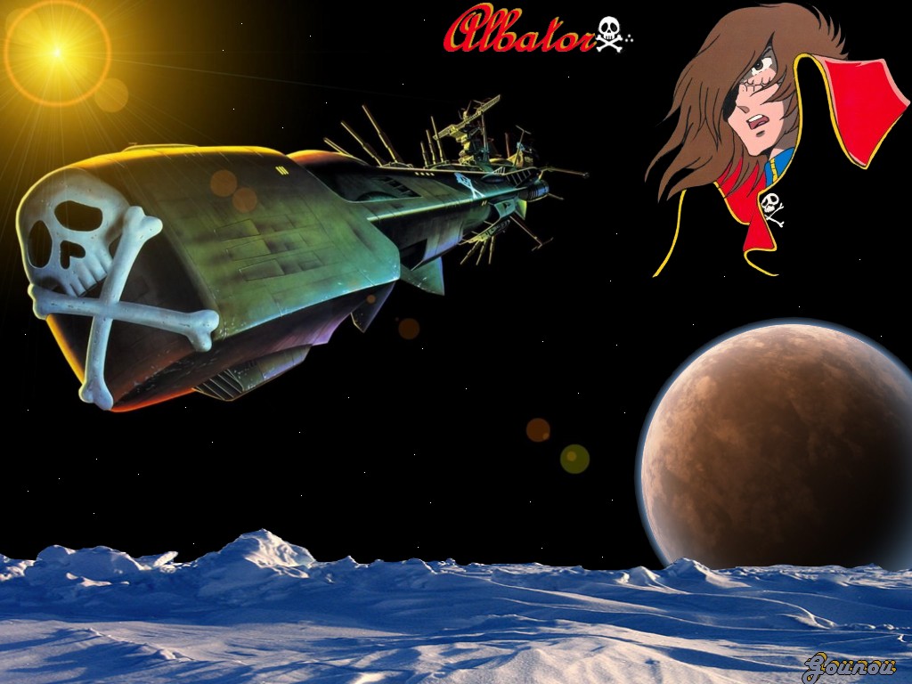 Wallpapers Manga Albator pirate de l'espace