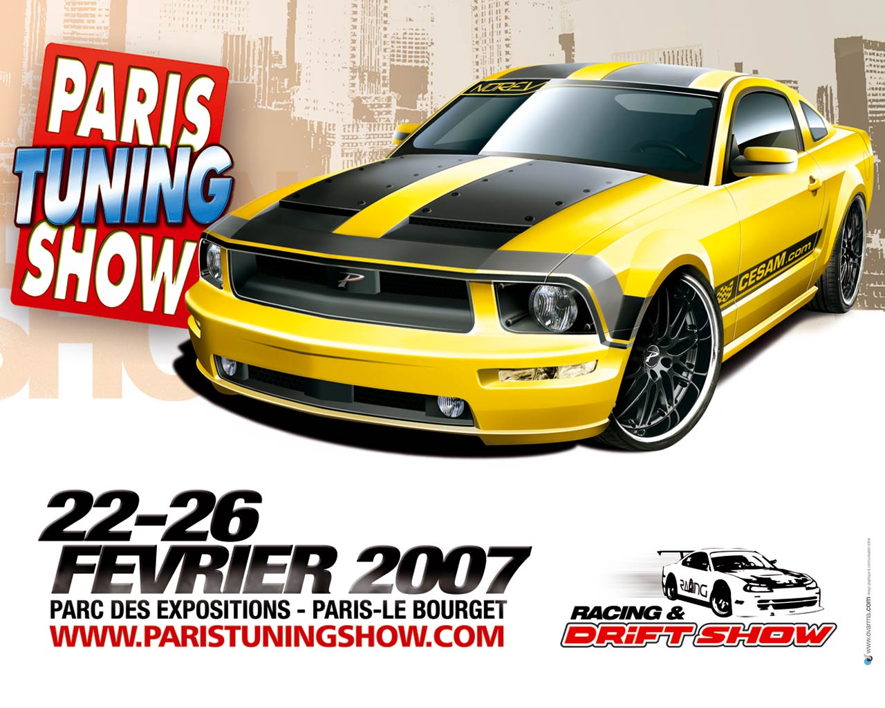 Fonds d'cran Voitures Tuning pts 2007