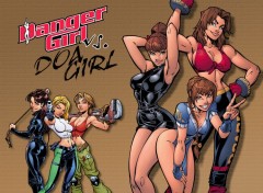 Wallpapers Comics Danger Girl vs. DOA Girl