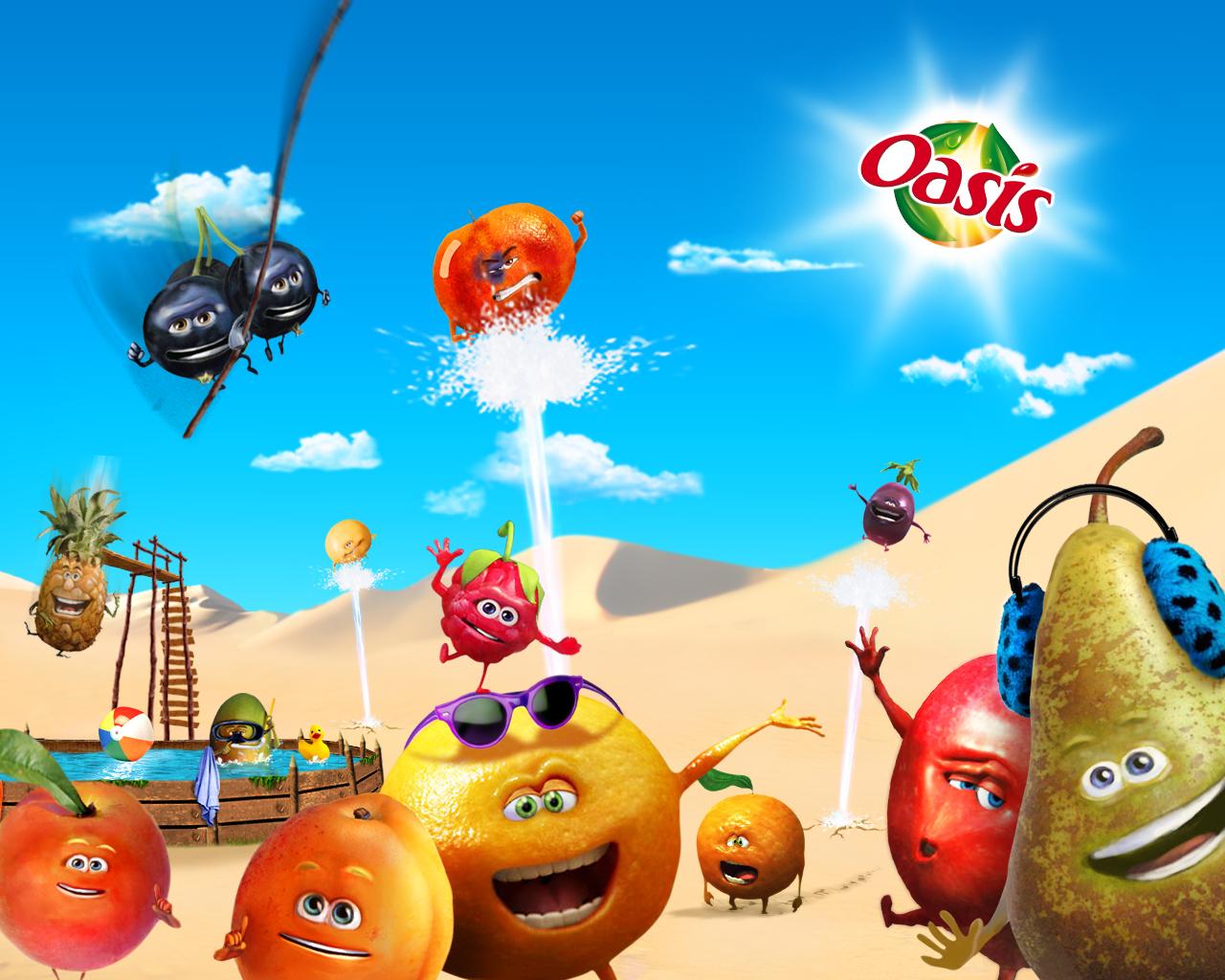 Fonds d'cran Grandes marques et publicit Oasis Oasis Fruits