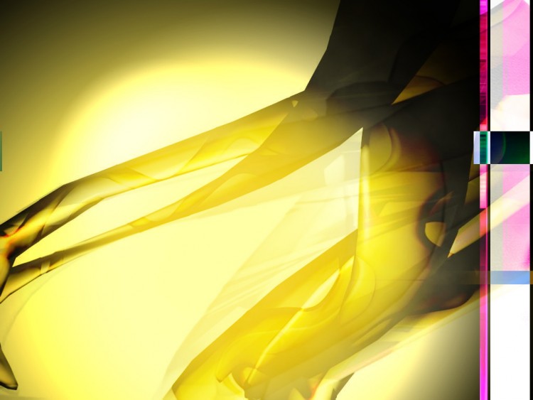 Wallpapers Digital Art Abstract jaune digital