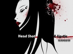 Fonds d'cran Manga Head shot & Lipstick