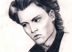 Wallpapers Art - Pencil johnny depp