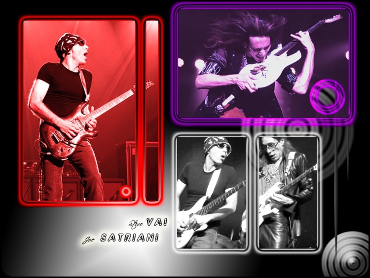 Wallpapers Music Instruments - Guitares Satriani - Vai