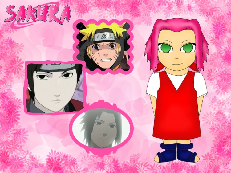 Wallpapers Manga Naruto mini sakura