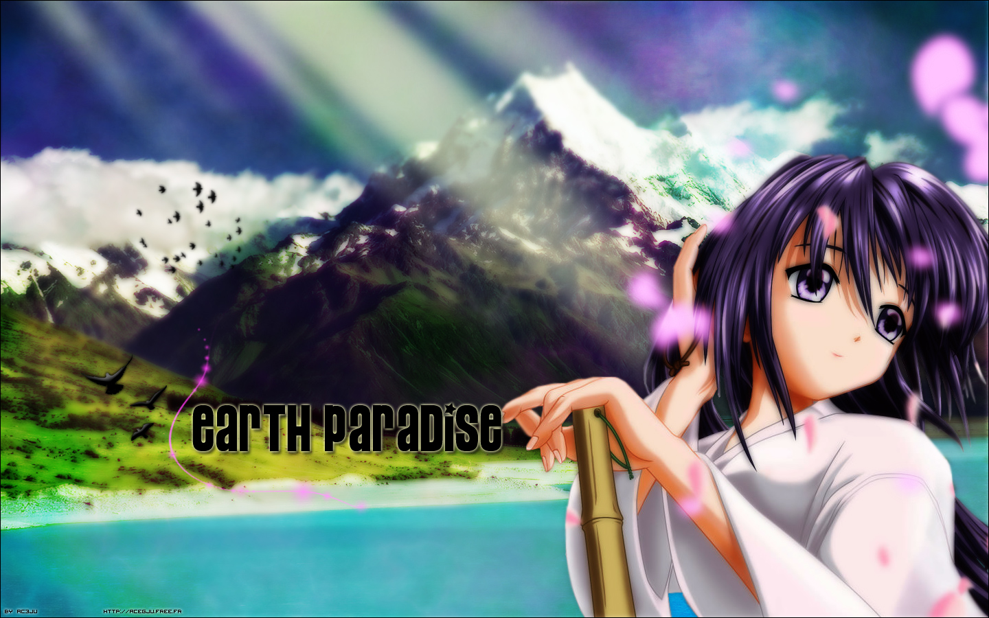 Fonds d'cran Manga Divers Earth Paradise