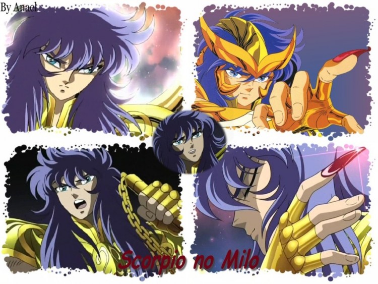 Wallpapers Manga Saint Seiya  Milo  par Anael