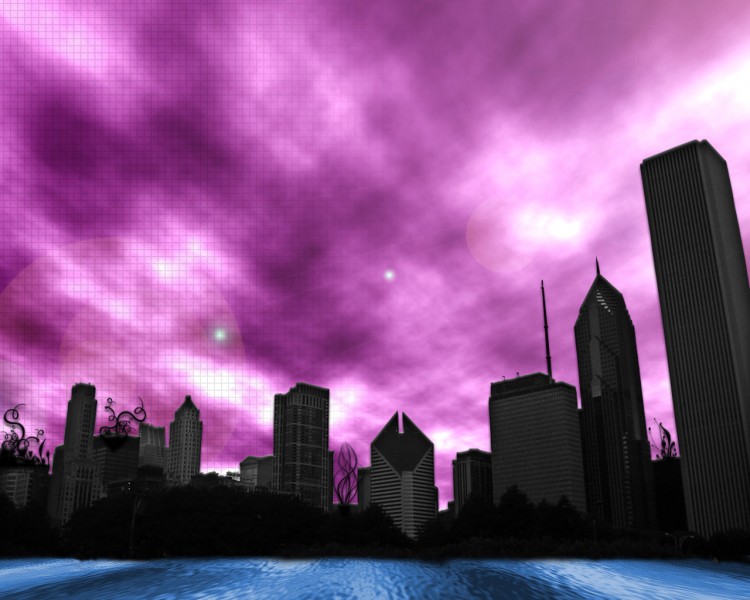 Wallpapers Digital Art Nature - Landscapes Chicago 2148