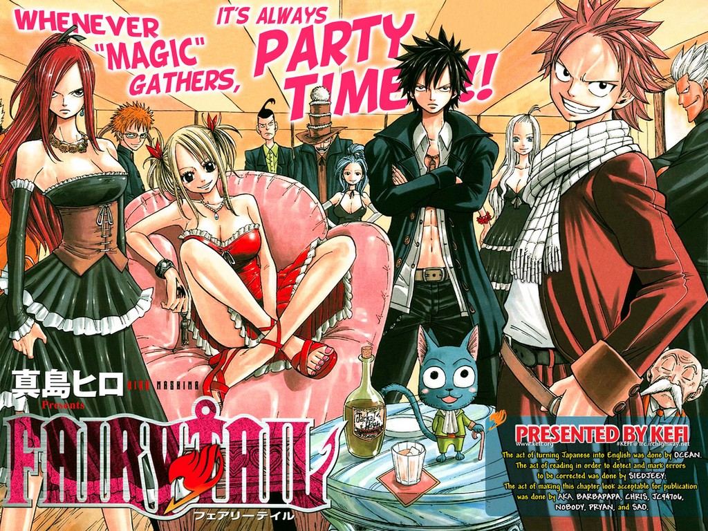 Wallpapers Manga Miscellaneous fairy tail team