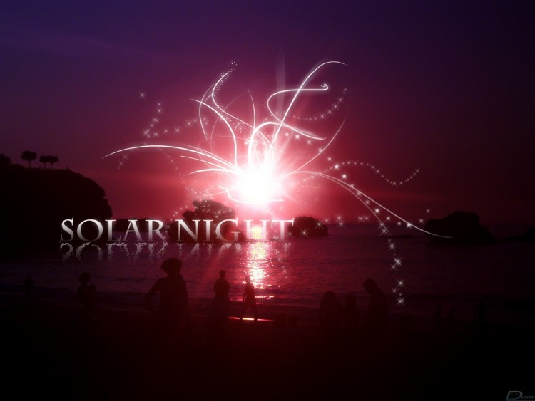 Wallpapers Digital Art Nature - Skies, sunsets Solar night