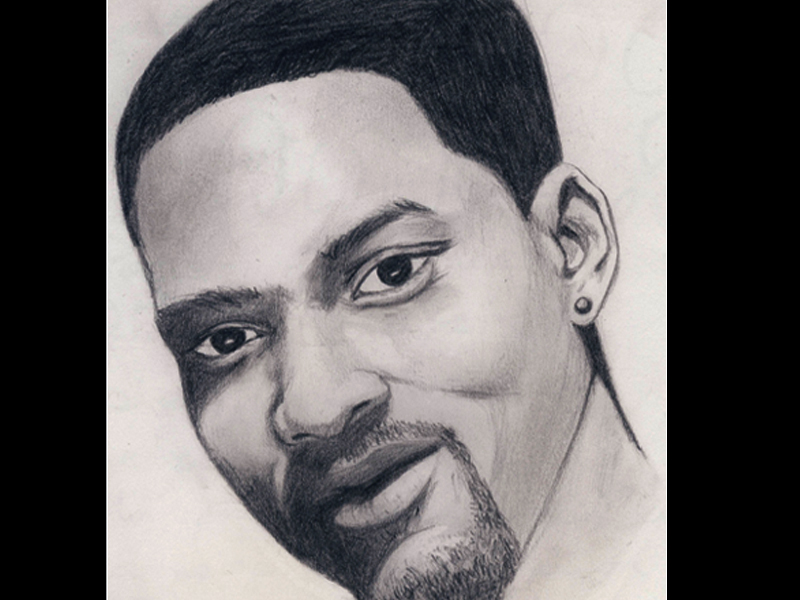 Wallpapers Art - Pencil Portraits will smith