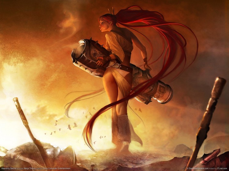 Fonds d'cran Jeux Vido Heavenly Sword Heavenly Sword