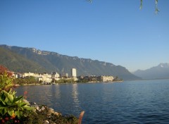 Fonds d'cran Voyages : Europe Le lac Lman  : Montreux