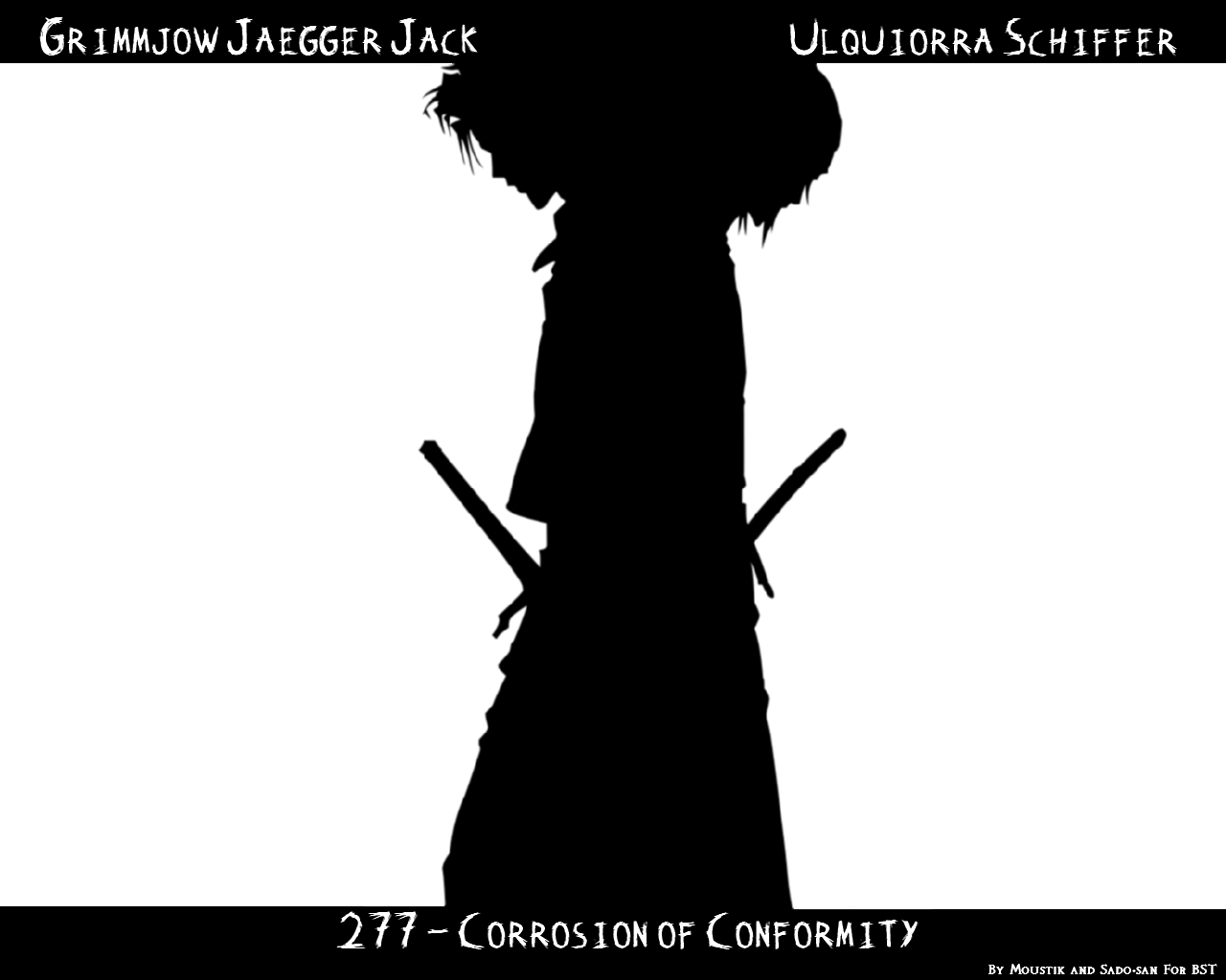 Fonds d'cran Manga Bleach Grimmjow vs Ulquiorra - Chap 277