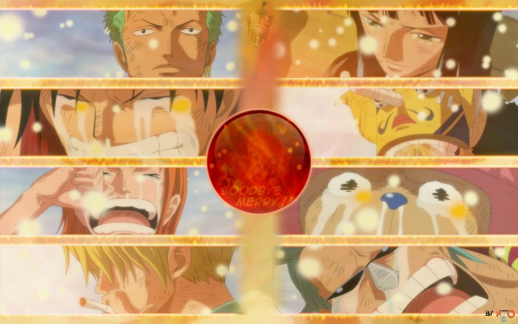 Wallpapers Manga One Piece Goodbye Merry