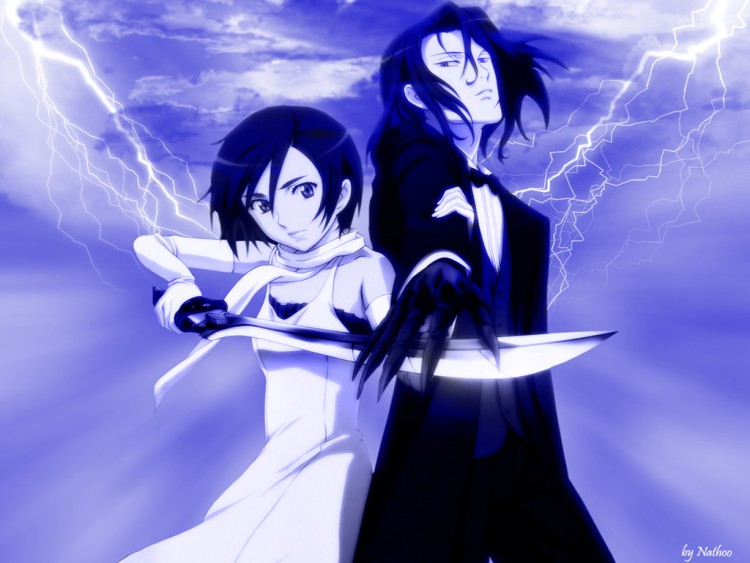 Wallpapers Cartoons Blood : The Last Vampire Saya & Hagi