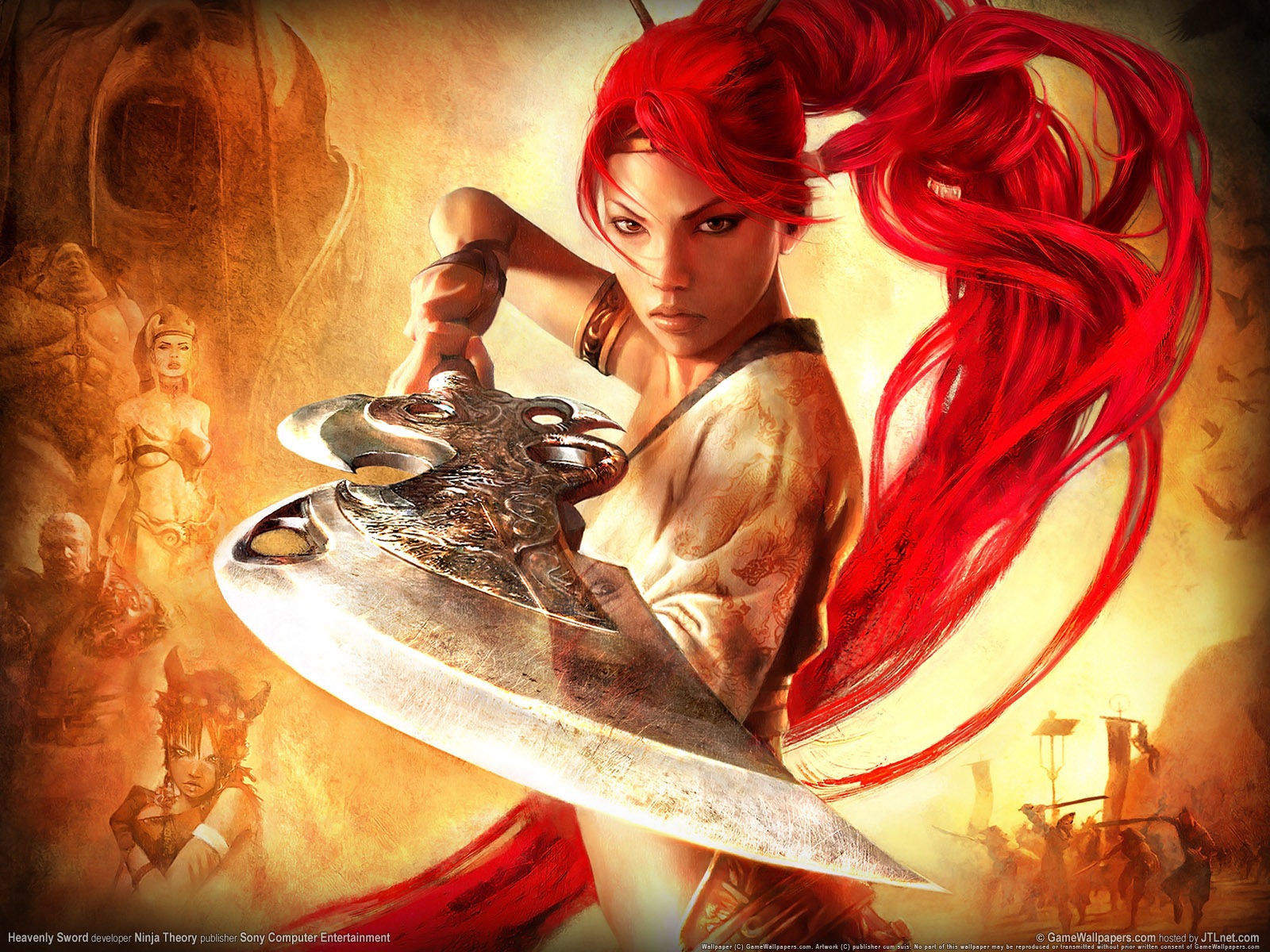 Fonds d'cran Jeux Vido Heavenly Sword Heavenly-Sword