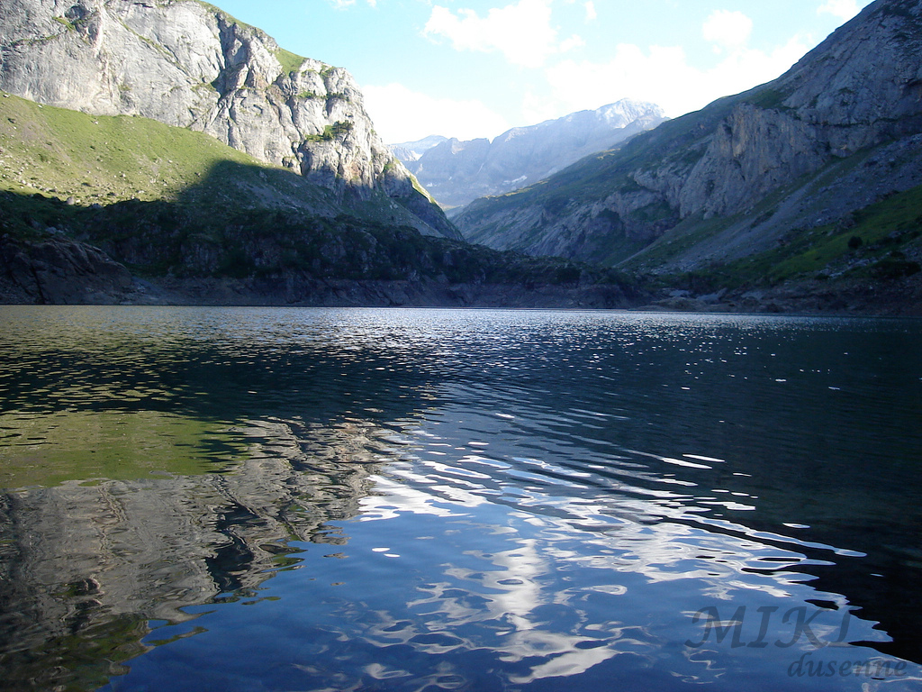 Wallpapers Nature Landscapes Plan d'eau dans les Alpes