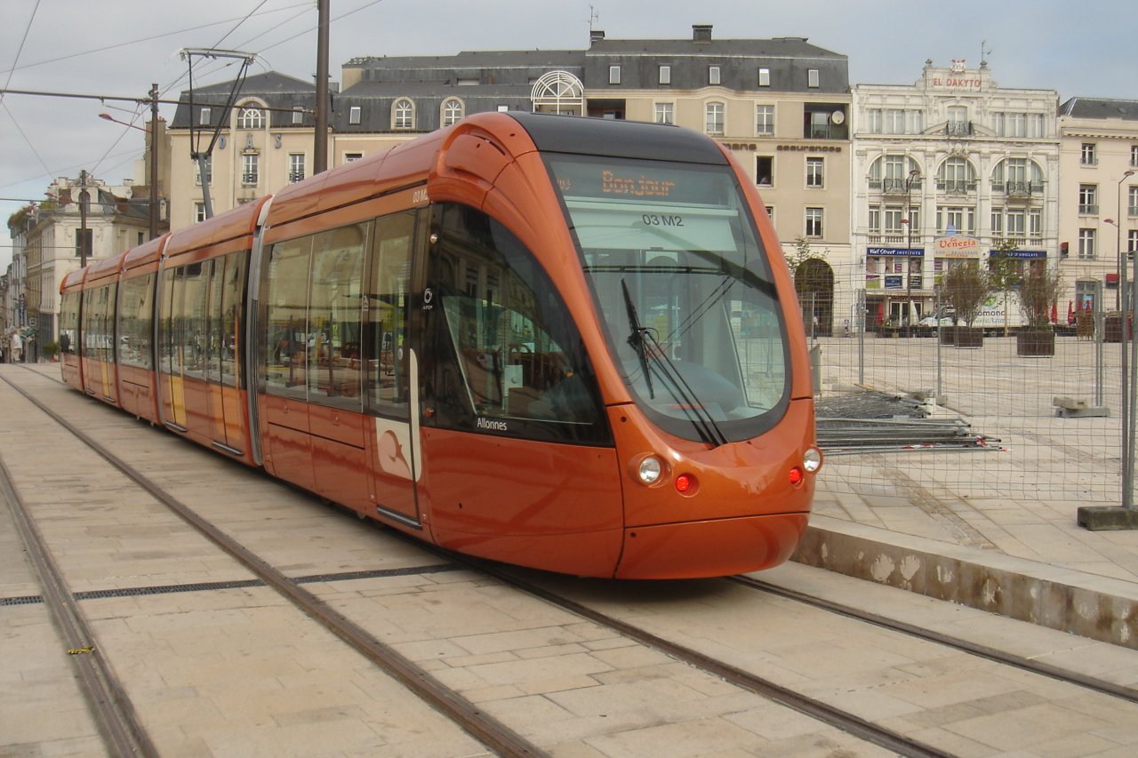 Wallpapers Various transports Tramways Tramway Du mans