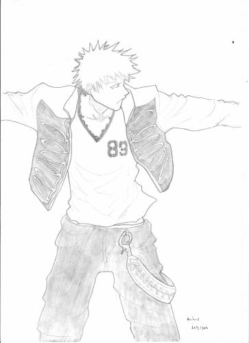 Wallpapers Art - Pencil Manga - Bleach ichigo