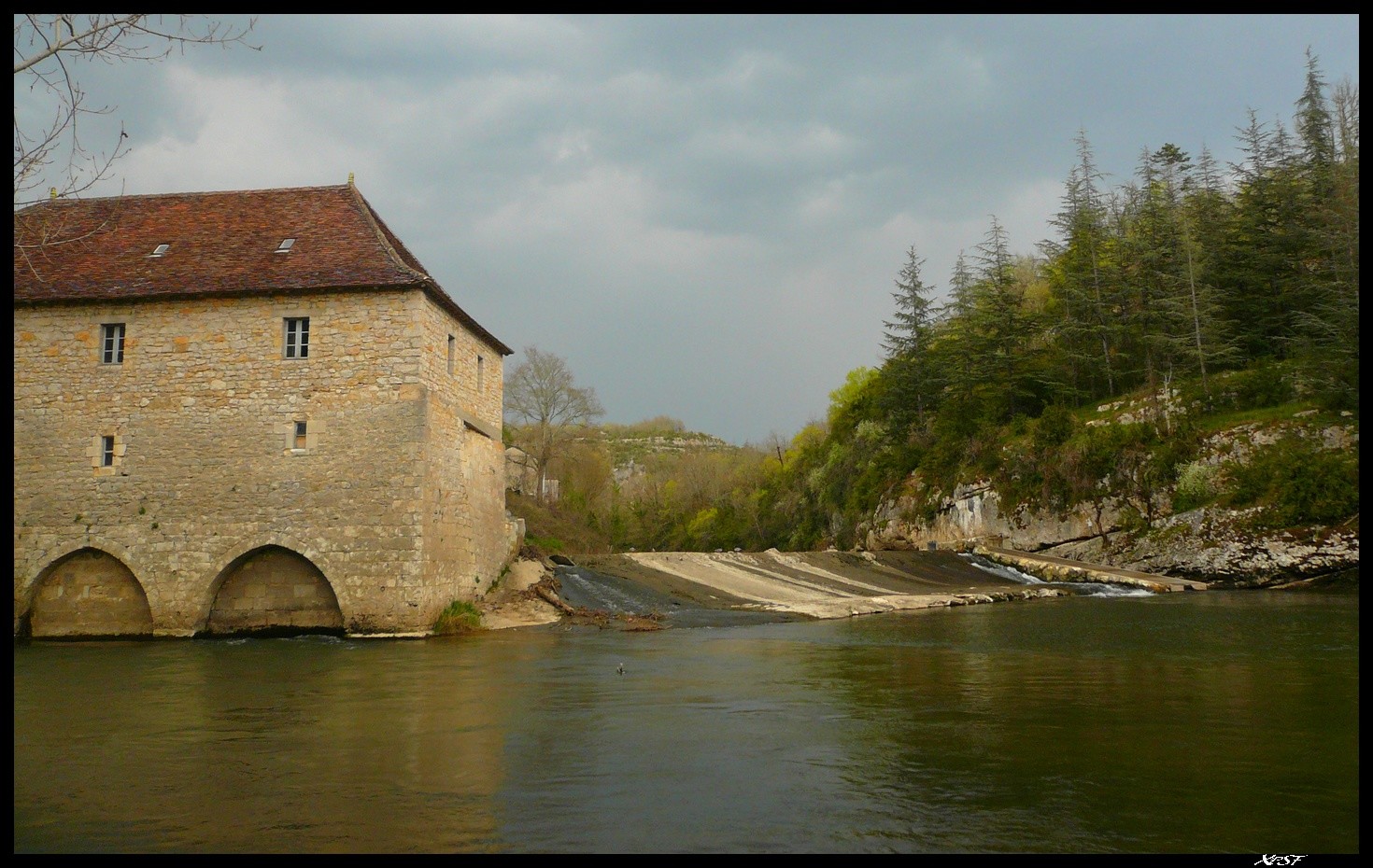 Wallpapers Trips : Europ France > Midi-Pyrnes Moulin de Cabrerets