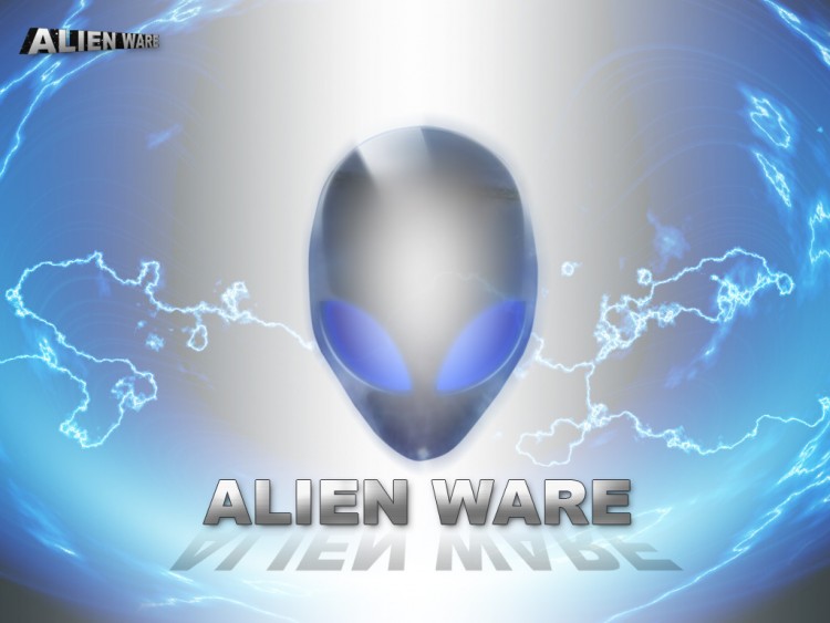 Fonds d'cran Informatique Alienware Alien Blue