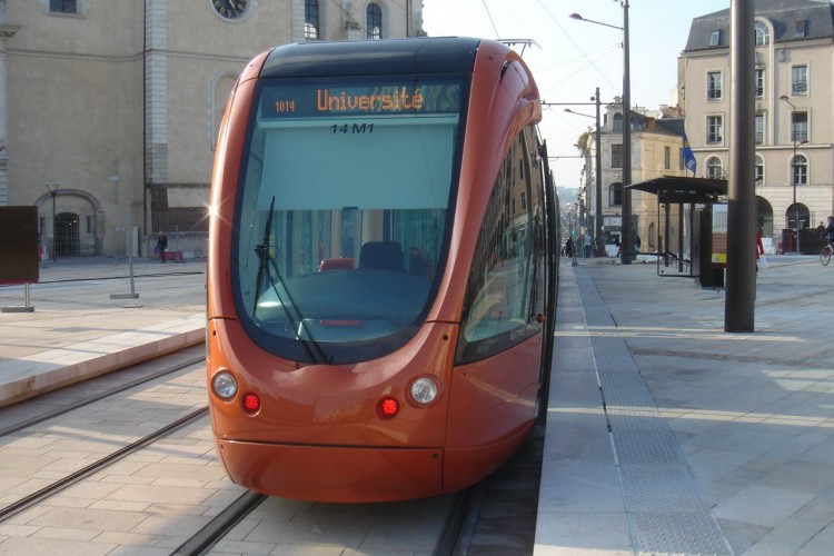 Fonds d'cran Transports divers Tramways Tramway du Mans  l'essai