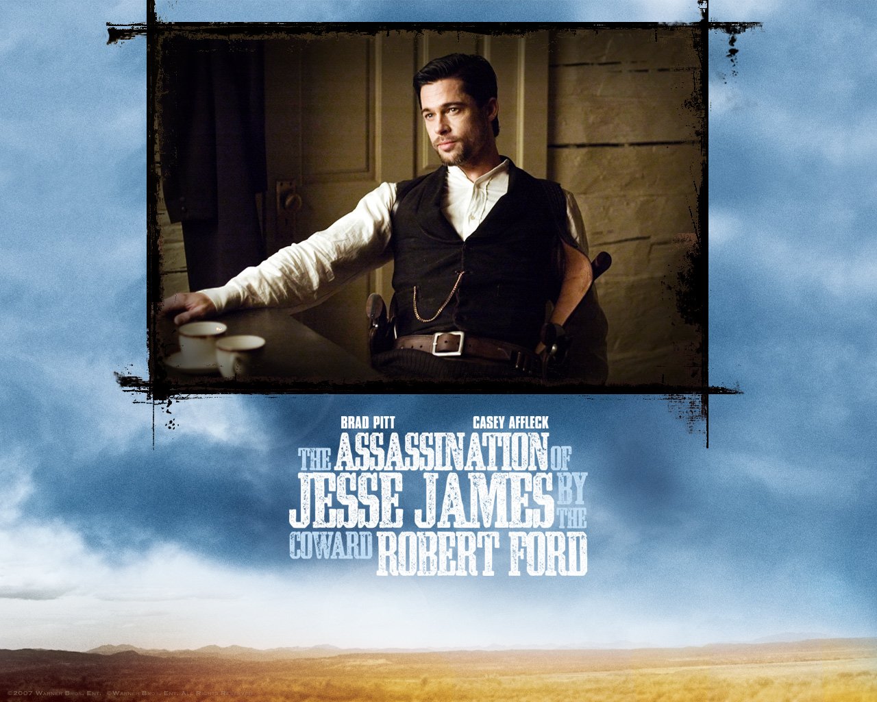 Fonds d'cran Cinma L'Assassinat de Jesse James par le Lche Robert Ford 