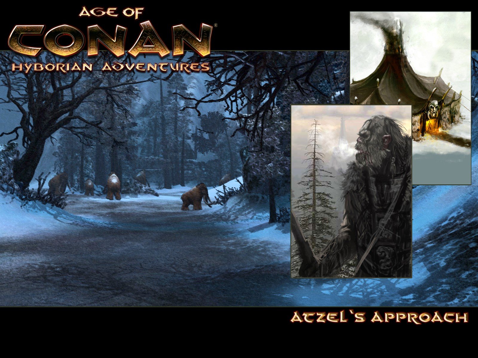 Fonds d'cran Jeux Vido Age of Conan - Hyborian Adventures 