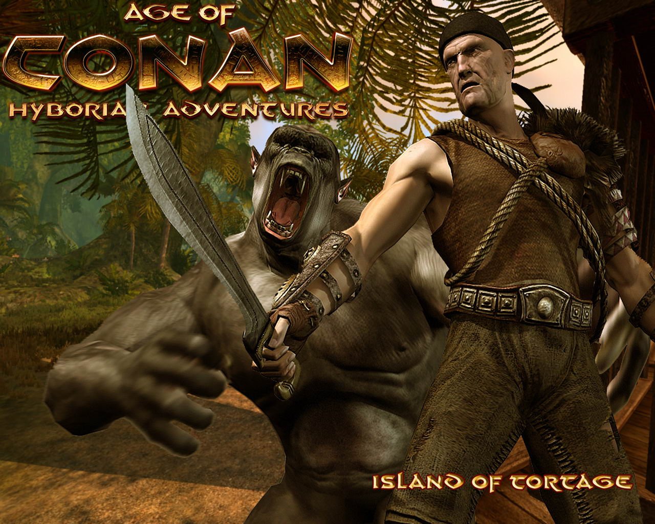 Fonds d'cran Jeux Vido Age of Conan - Hyborian Adventures 