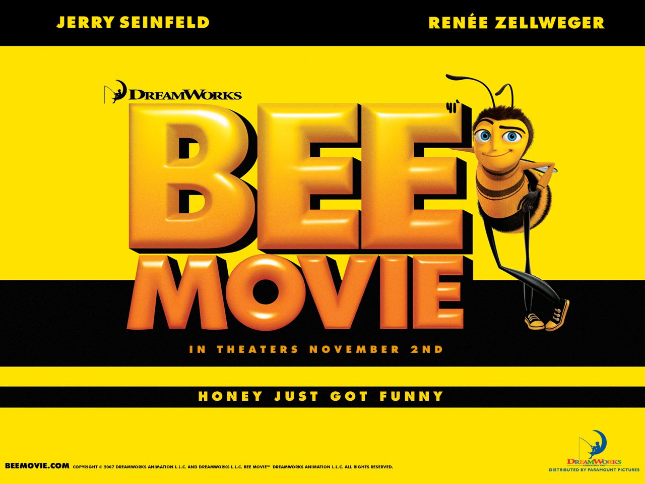 Fonds d'cran Dessins Anims Bee Movie - Drle d'Abeille 