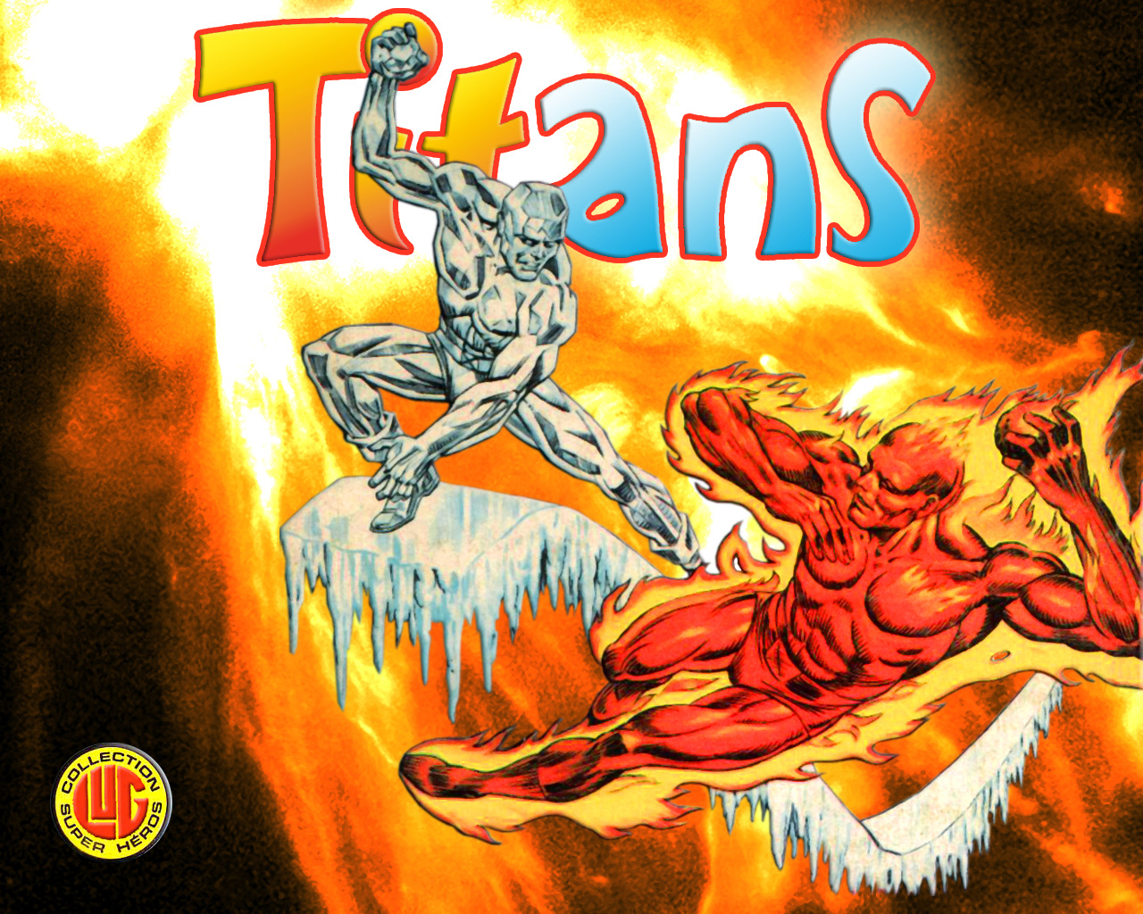 Wallpapers Comics Miscellaneous Fire & Ice