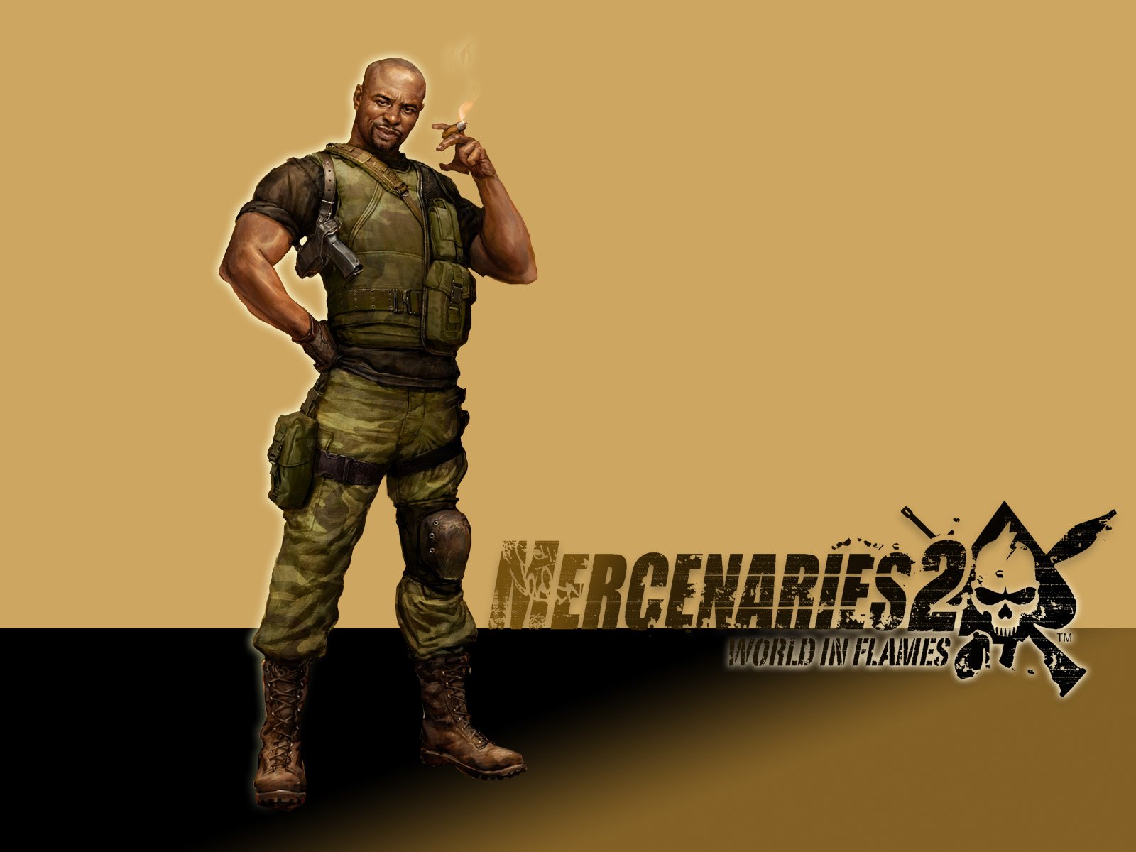 Wallpapers Video Games Mercenaries 2: l'Enfer des Favelas 