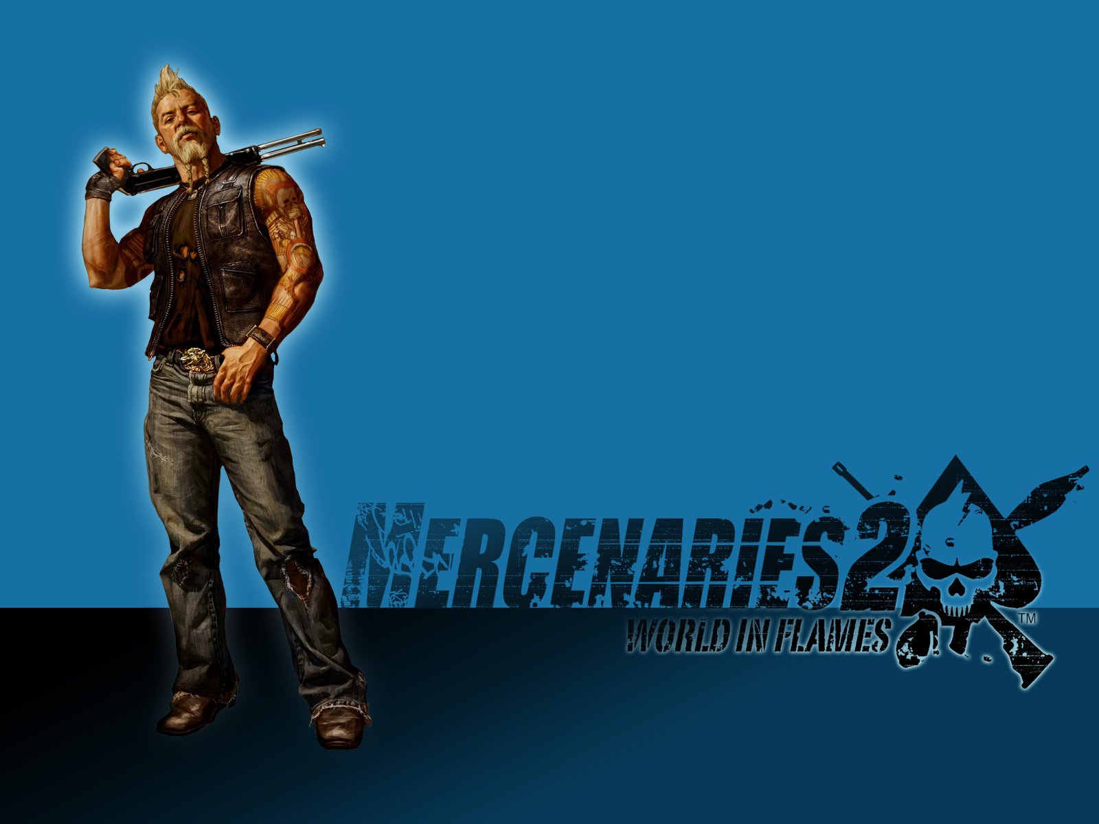 Wallpapers Video Games Mercenaries 2: l'Enfer des Favelas 