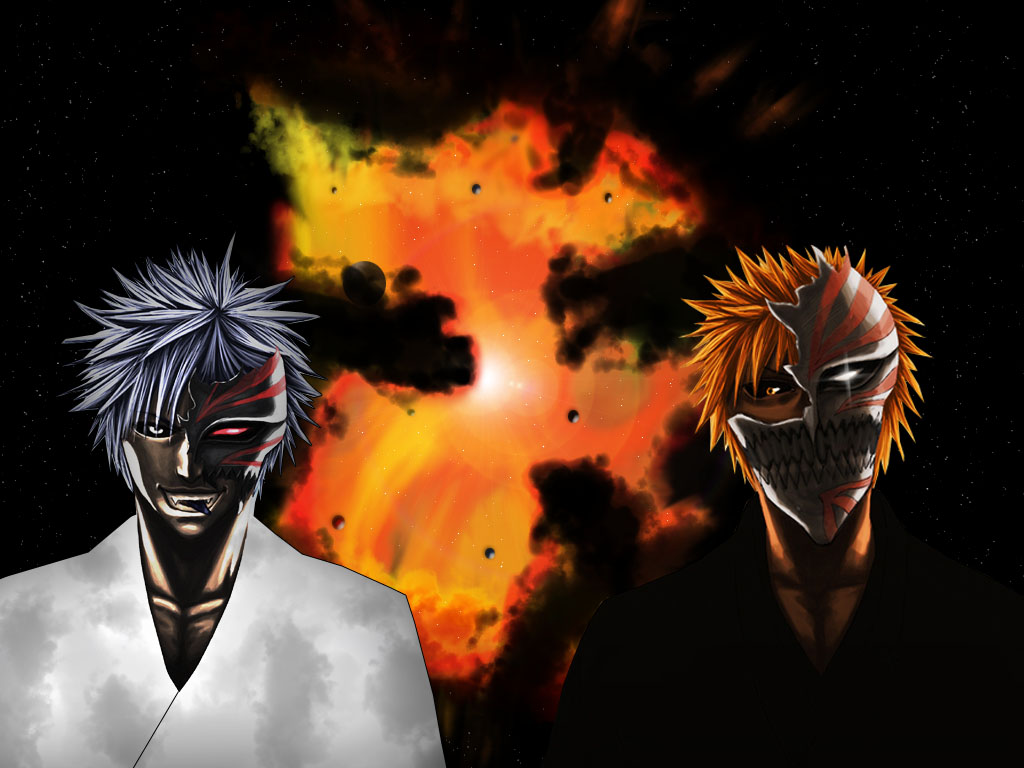 Fonds d'cran Manga Bleach Double Ichigo