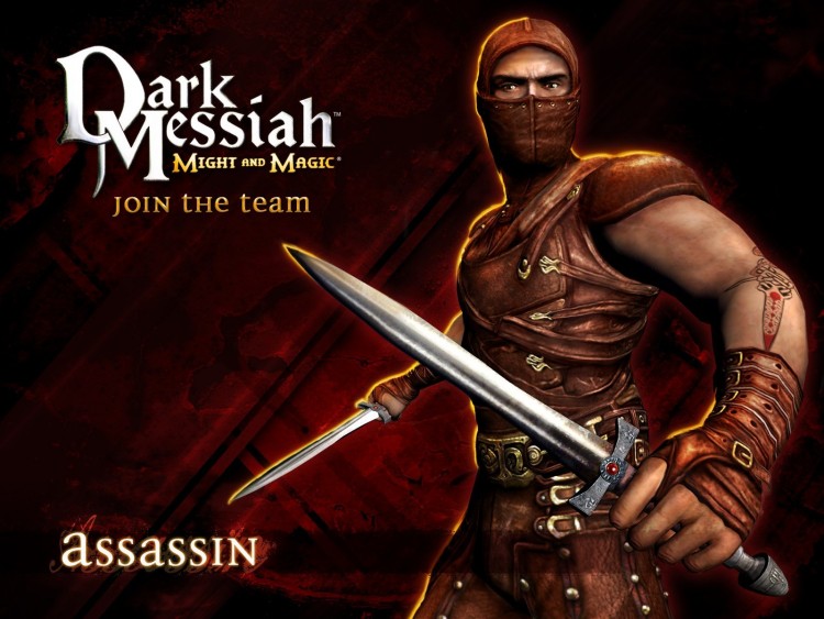 Fonds d'cran Jeux Vido Dark Messiah of Might and Magic Assassin