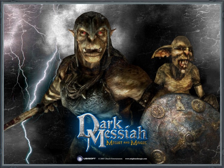 Fonds d'cran Jeux Vido Dark Messiah of Might and Magic Orc and goblin